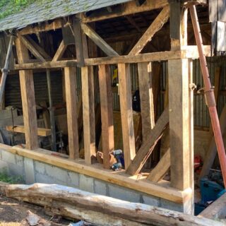 Rénovation de colombages