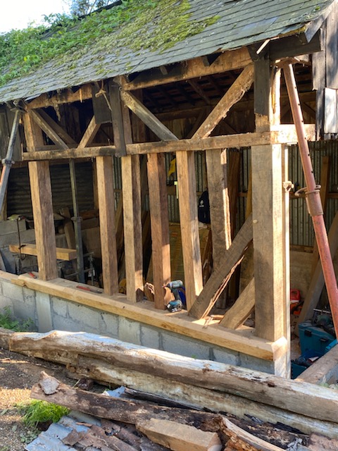 Rénovation de colombages