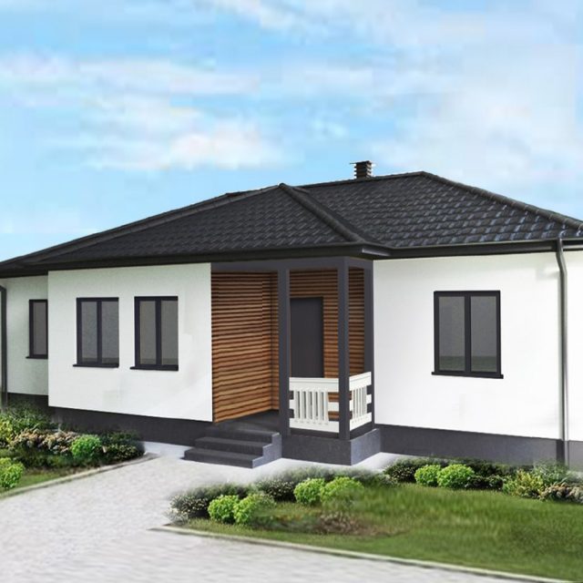Maison à structure globale Bois